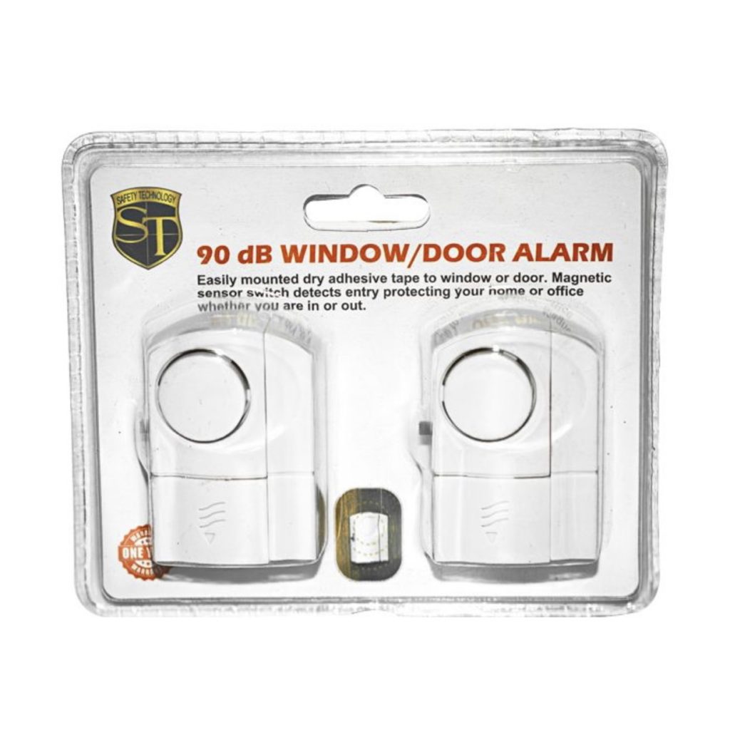 90db Magnetic Door/Window Alarm 2 pack