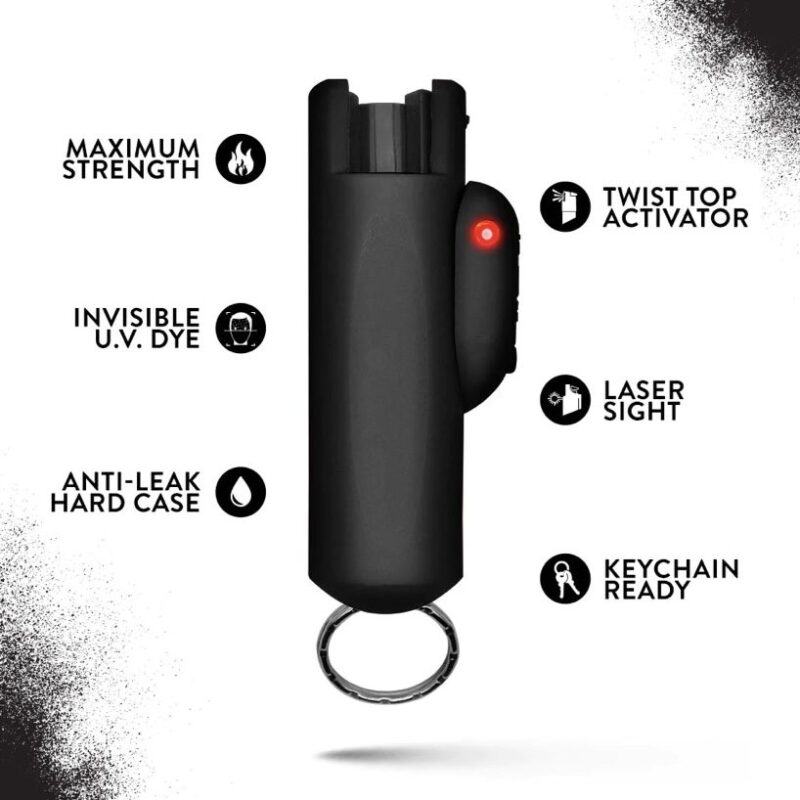 ACCUFIRE - PEPPER SPRAY WITH LASER SIGHT. MADE IN USA - Image 2