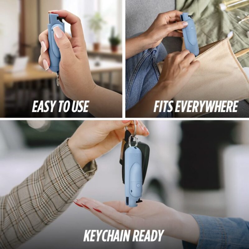 ACCUFIRE 2 LASER ASSIST KEYCHAIN PEPPER SPRAY WITH INSTANT RELEASE SPRAY - Image 9