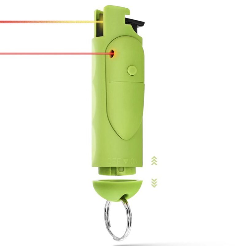 ACCUFIRE 2 LASER ASSIST KEYCHAIN PEPPER SPRAY WITH INSTANT RELEASE SPRAY - Image 5