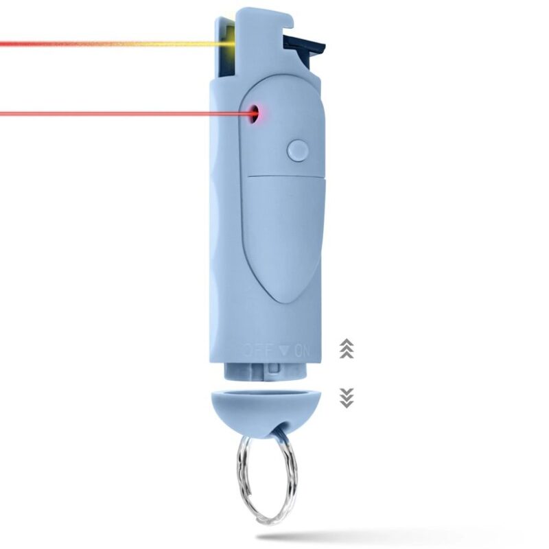 ACCUFIRE 2 LASER ASSIST KEYCHAIN PEPPER SPRAY WITH INSTANT RELEASE SPRAY - Image 6